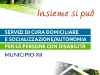 Oasi Federico Roma - Depliant per Servizi di cura domiciliare a persone con disabilità - Municipio XII Roma